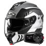 Casque Klapp HJC C91N Kaon MC5 + Kit Bluetooth 5S Solo