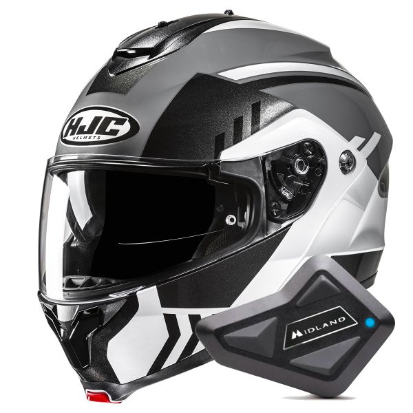 Klapp HJC C91N Kaon MC5 + Kit Bluetooth BT Mini Klapp HJC C91N Kaon MC5 + Kit Bluetooth BT Mini