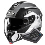 Casque Klapp HJC C91N Kaon MC5 + Kit Bluetooth BT Mini