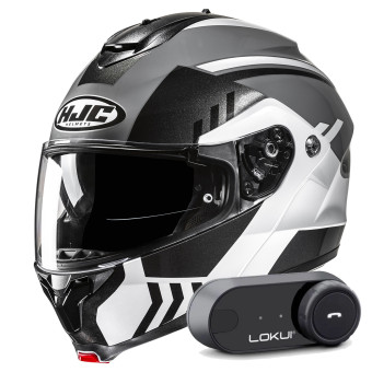 Klapp HJC C91N Kaon MC5 + Kit Bluetooth Lokui K30