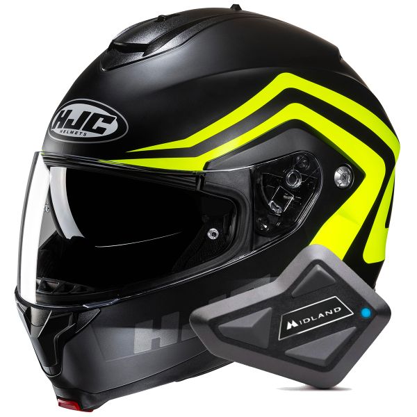 Klapp HJC C91N Nepos MC3HSF + Kit Bluetooth BT Mini Klapp HJC C91N Nepos MC3HSF + Kit Bluetooth BT Mini