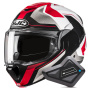 Casque Klapp HJC F100 Bios MC1 + Kit Bluetooth BT Mini