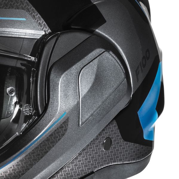 HJC F100 Bios MC2 + Kit bluetooth 5R Lite