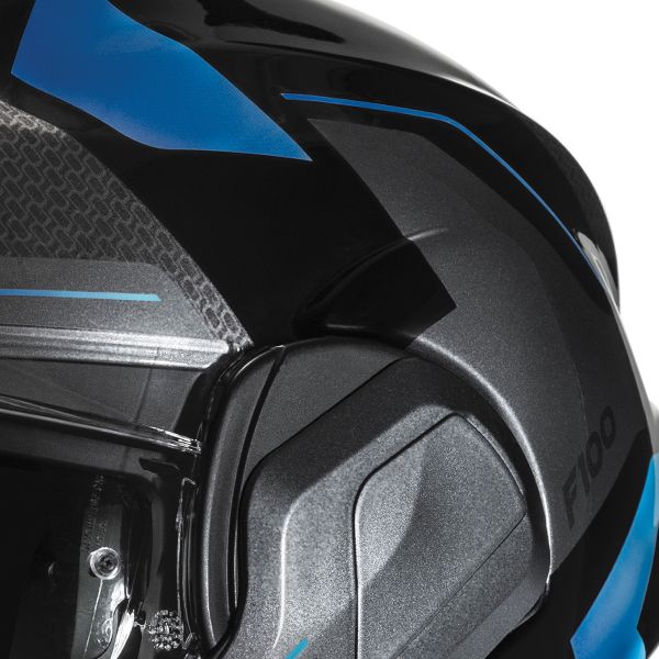 HJC F100 Bios MC2 + Kit bluetooth 5R Lite