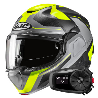 Klapp HJC F100 Bios MC3HSF + Kit Bluetooth 5S Solo