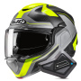 Casque Klapp HJC F100 Bios MC3HSF + Kit Bluetooth BT Mini