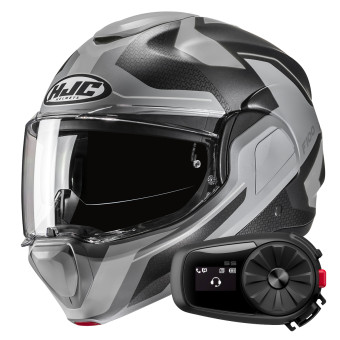 Klapp HJC F100 Bios MC5SF + Kit Bluetooth 5S Solo
