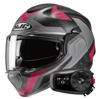 Klapp HJC F100 Bios MC8SF + Kit Bluetooth 5S Solo