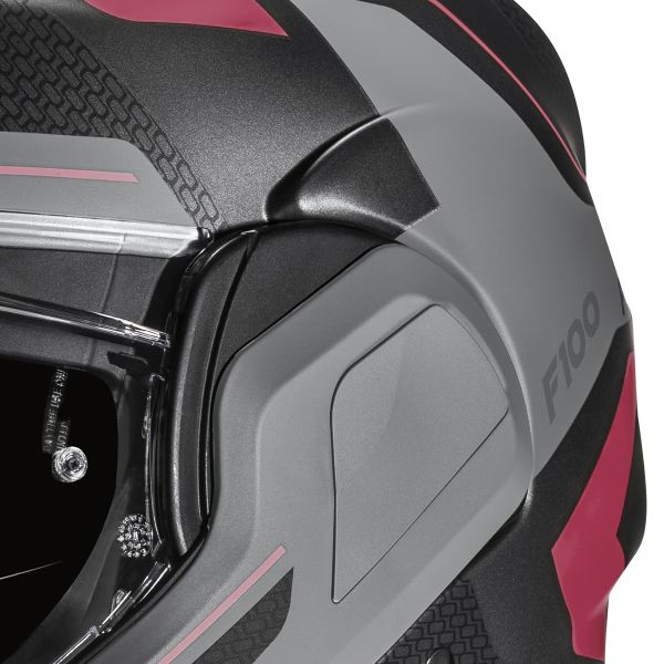 HJC F100 Bios MC8SF + Kit bluetooth 5R Lite