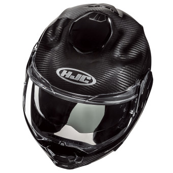 HJC F100 Carbon Black + Kit Bluetooth BT Mini