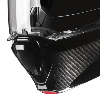 HJC F100 Carbon Black + Kit Bluetooth BT Mini