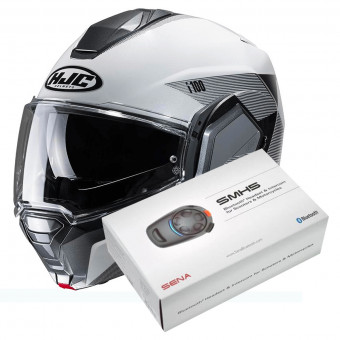 Klapp HJC i100 Beston MC5 + Kit Bluetooth SMH5 Solo