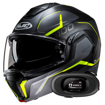 Klapp HJC i100 Lorix MC3HSF + Kit bluetooth 5R Lite Solo