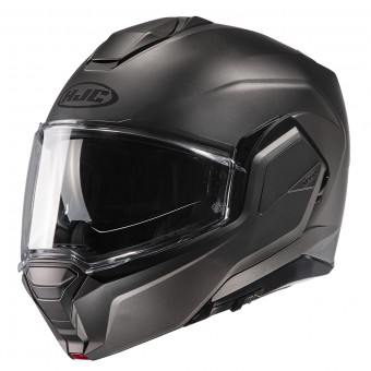 HJC i100 Semi Flat Titanium + Kit Bluetooth SMH5 Solo
