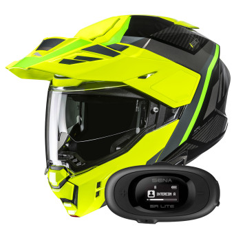 Casque Klapp HJC i80 Imes MC3H + Kit bluetooth 5R Lite Solo