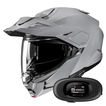 Klapp HJC i80 N.Grey + Kit bluetooth 5R Lite Solo