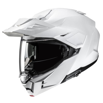 HJC i80 Pearl White + Kit Bluetooth BT Mini