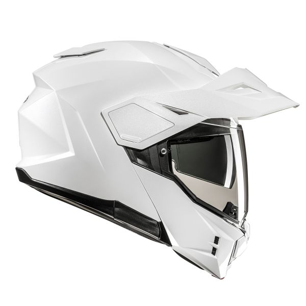 HJC i80 Pearl White + Kit Bluetooth BT Mini