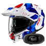 Casque Klapp HJC i80 Roki MC21 + Kit bluetooth 5R Lite Solo