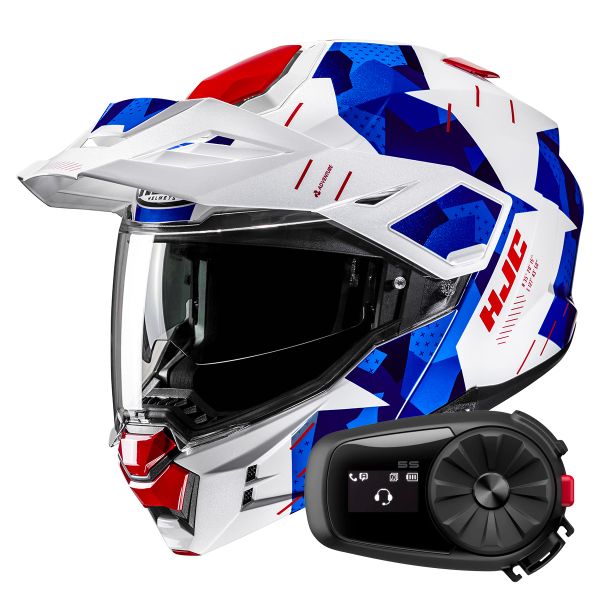 Klapp HJC i80 Roki MC21 + Kit Bluetooth 5S Solo Klapp HJC i80 Roki MC21 + Kit Bluetooth 5S Solo