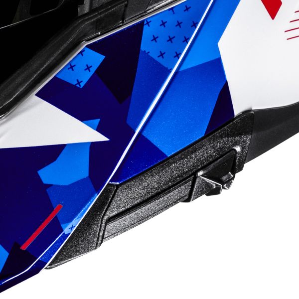 HJC i80 Roki MC21 + Kit Bluetooth BT Mini