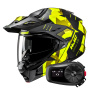 Casque Klapp HJC i80 Roki MC3HSF + Kit Bluetooth 5S Solo