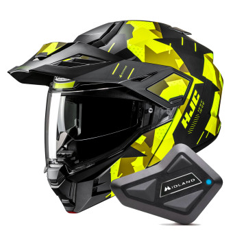 Klapp HJC i80 Roki MC3HSF + Kit Bluetooth BT Mini