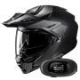 Casque Klapp HJC i80 Semi Flat Black + Kit bluetooth 5R Lite Solo