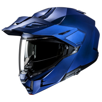 HJC i80 Semi Flat Metallic Blue + Kit bluetooth 5R Lite Solo
