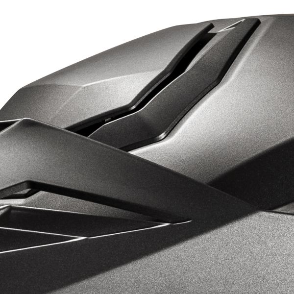 HJC i80 Semi Flat Titanium + Kit Bluetooth BT Mini