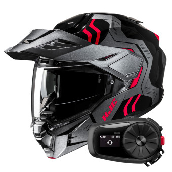 Klapp HJC i80 Velly MC1 + Kit Bluetooth 5S Solo
