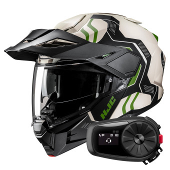 Klapp HJC i80 Velly MC4SF + Kit Bluetooth 5S Solo
