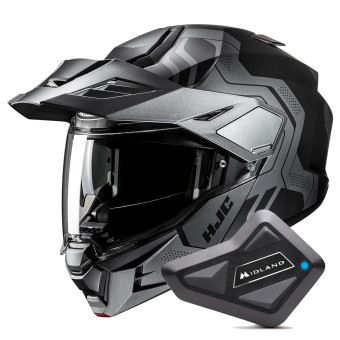 Klapp HJC i80 Velly MC5SF + Kit Bluetooth BT Mini