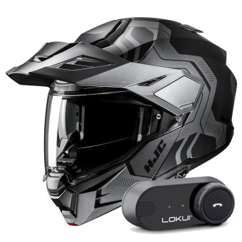 Klapp HJC i80 Velly MC5SF + Kit Bluetooth Lokui K30