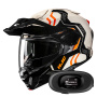 Casque Klapp HJC i80 Velly MC7 + Kit bluetooth 5R Lite Solo
