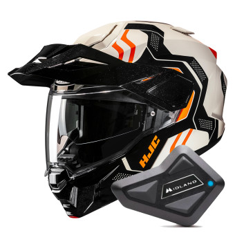Klapp HJC i80 Velly MC7 + Kit Bluetooth BT Mini