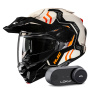Casque Klapp HJC i80 Velly MC7 + Kit Bluetooth Lokui K30