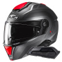 Casque Klapp HJC i91 Arven MC1SF + Kit Bluetooth Smart 21B