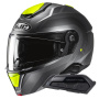 Casque Klapp HJC i91 Arven MC3HSF + Kit Bluetooth Smart 21B