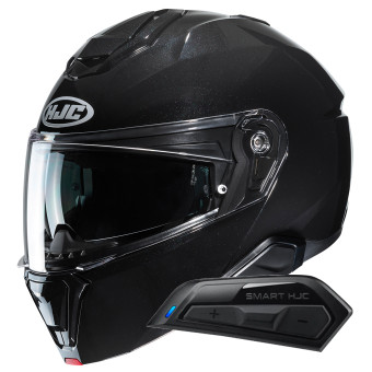 Klapp HJC i91 Black+ Kit Bluetooth Smart 11B