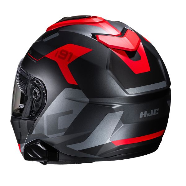 HJC i91 Carst MC1SF + Kit Bluetooth Smart 21B Flat Black