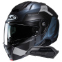 Casque Klapp HJC i91 Carst MC5SF + Kit Bluetooth Smart 21B Flat Black