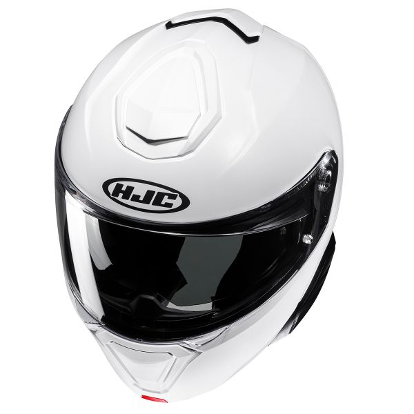 HJC i91 Pearl White