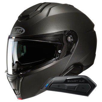 Klapp HJC i91 Semi Flat Titanium+ Kit Bluetooth Smart 11B