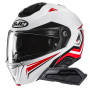Casque Klapp HJC i91 Tricus MC1 + Kit Bluetooth Smart 21B