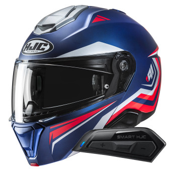 Klapp HJC i91 Tricus MC21SF + Kit Bluetooth Smart 11B
