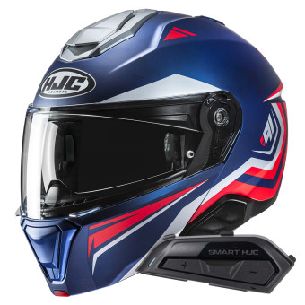 Klapp HJC i91 Tricus MC21SF + Kit Bluetooth Smart 21B