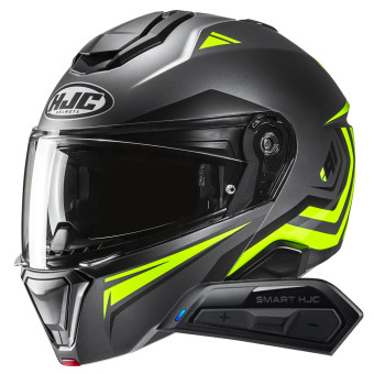 Klapp HJC i91 Tricus MC3HSF + Kit Bluetooth Smart 11B