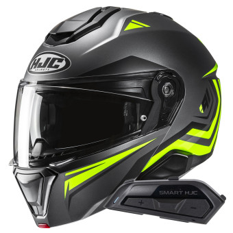 Klapp HJC i91 Tricus MC3HSF + Kit Bluetooth Smart 21B