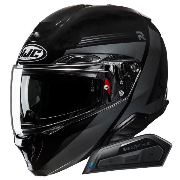 Klapp HJC RPHA91 Abbes MC5 + Kit Bluetooth Smart 11B